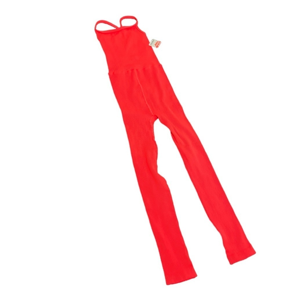 Free People Happiness Runs Square Neck Onesie Jumpsuit - Picture 6 of 12